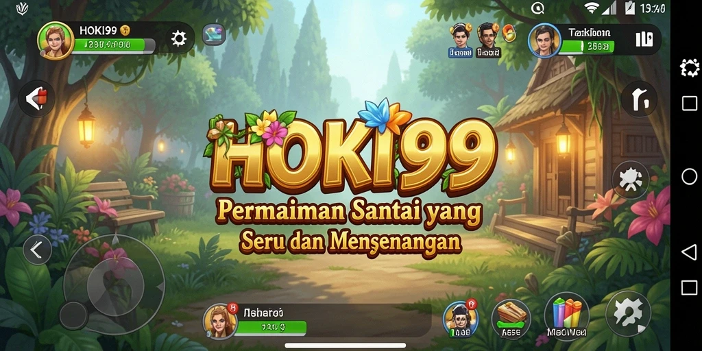 Tampilan gameplay HOKI99 yang penuh warna dan menarik.