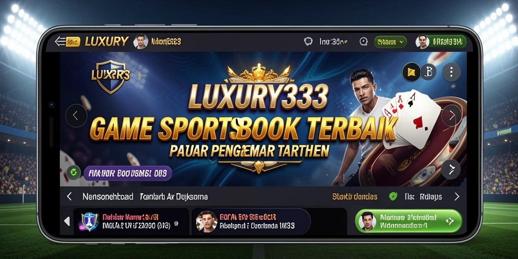 Tampilan gameplay yang menarik dari LUXURY333 dalam taruhan olahraga.