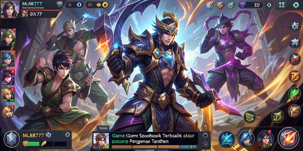 Tampilan menarik dari aplikasi Sportsbook MLBB777 dengan fitur unggulan.