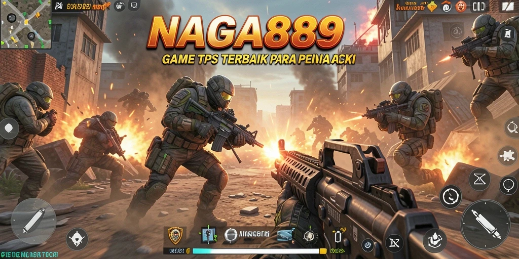 Tampilan gameplay NAGA889 menampilkan aksi pertempuran yang seru dan mendebarkan.
