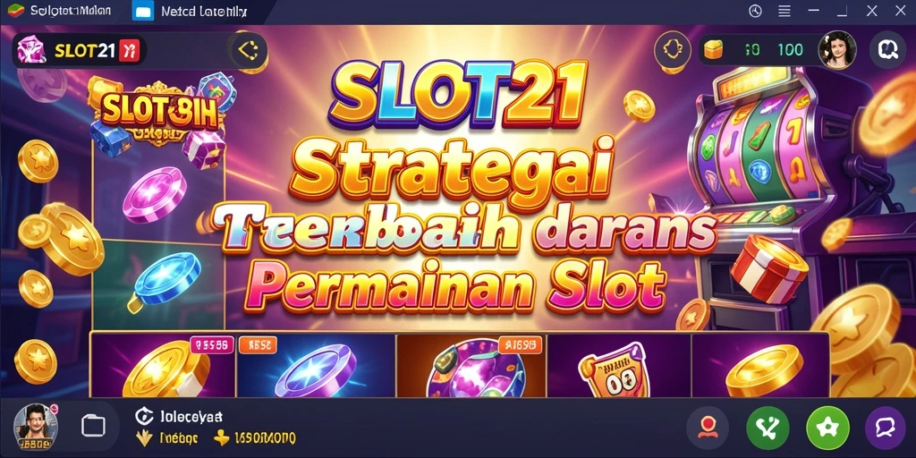 Tampilan menarik dari gameplay strategis di SLOT21.